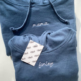 Airforce Blue Signature Adults Hoodie