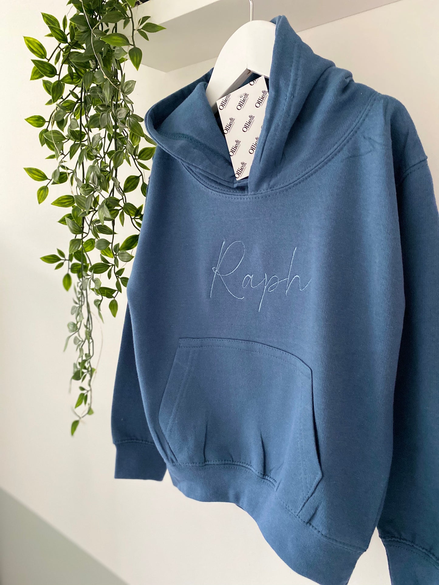 Airforce Blue Signature Kids Hoodie