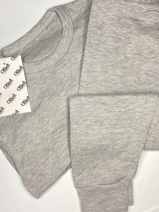 Ice Grey Handmade Loungewear (Ready to go)