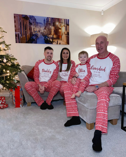 Adults Classic Christmas Pyjamas