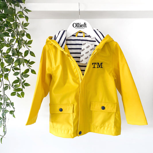 Yellow Rain Jacket