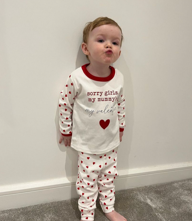 Small Heart Valentines Pyjamas