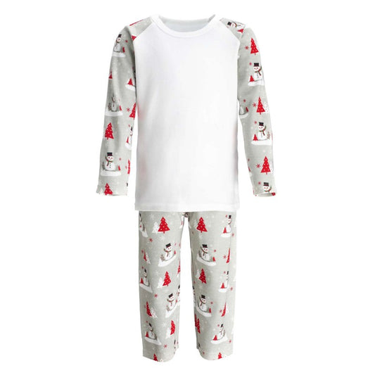 Kids Christmas Snowman Pyjamas