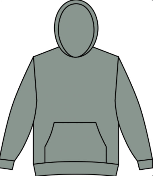 Dusty Green Signature Kids Hoodie