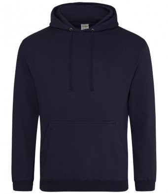 French Navy Signature Adults Hoodie