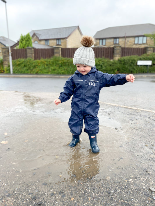 Navy Rain Suit