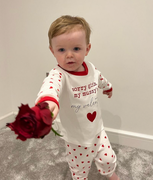 Small Heart Valentines Pyjamas