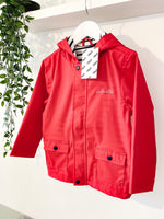 Red Rain Jacket