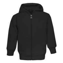 Black Fleece Zip Up Hoodie